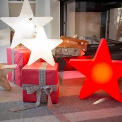 Viadurini Lighting Design Beleuchtung|Designer Stehlampen-Stehlampe in weißer oder roter Sternform, modernes Design - Ringostar