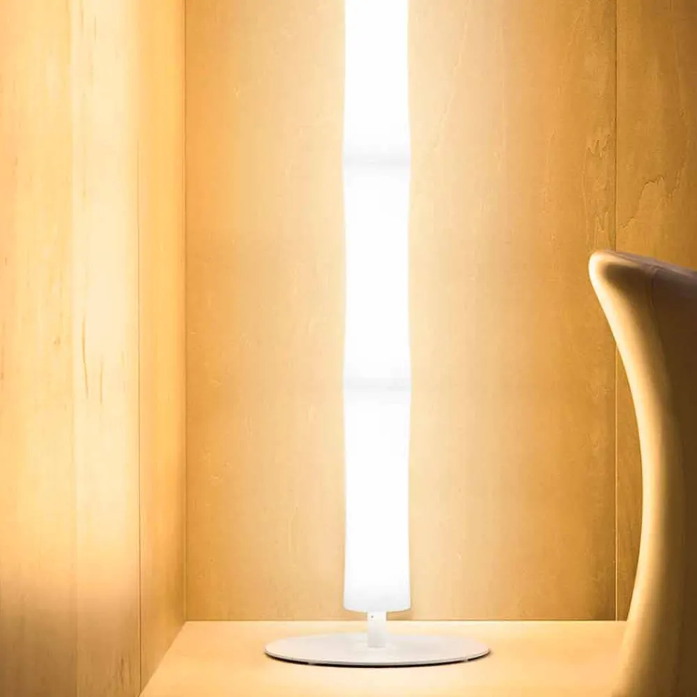 Viadurini Lighting Moderne Stehlampen-Stehlampe mit Lampenschirm aus weißem Polyethylen Made in Italy - Asturien