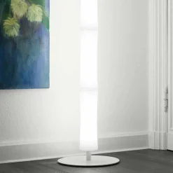 Viadurini Lighting Moderne Stehlampen-Stehlampe mit Lampenschirm aus weißem Polyethylen Made in Italy - Asturien