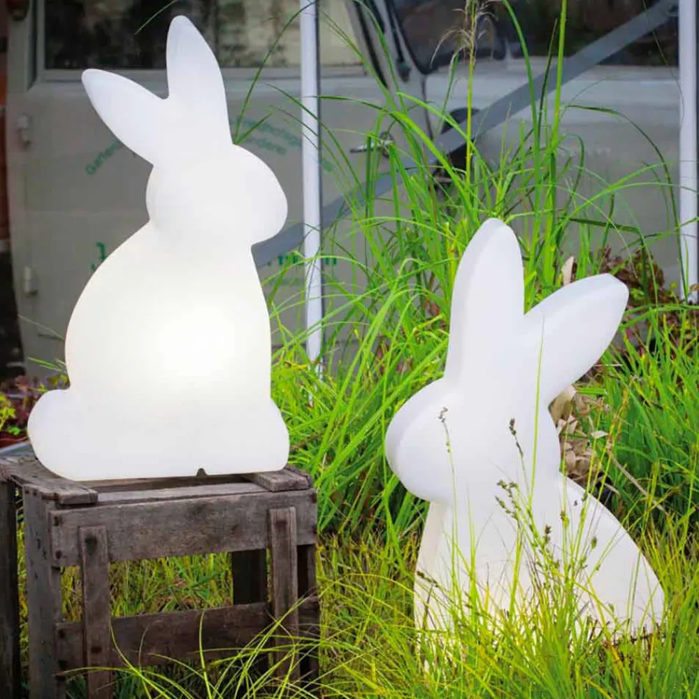 Viadurini Lighting Design Beleuchtung|Designer Stehlampen-Stehlampe mit LED, E27 oder Solar Attack für Innen oder Außen - Conigliostar