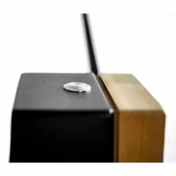 Viadurini Lighting Moderne Stehlampen-Stehlampe mit LED-Licht aus massiver Eiche Made in Italy, Precious - Calisto