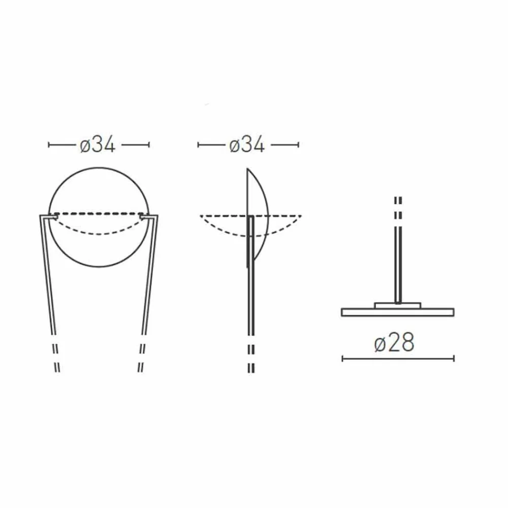 Viadurini Lighting Moderne Stehlampen-Stehlampe mit Metallstruktur und integrierter LED Made in Italy - Rione