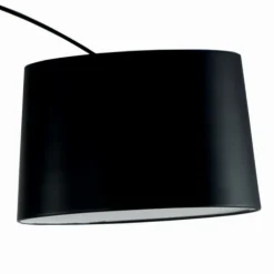 Viadurini Living Moderne Stehlampen-Stehlampe mit schwarzem Carbon-Stiel, hergestellt in Italien – Terni