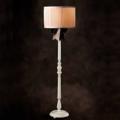 Viadurini by Sideform Shabby Chic Stehlampen-Stehlampe Vintage aus Seide Chanel