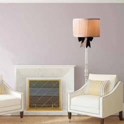 Viadurini by Sideform Shabby Chic Stehlampen-Stehlampe Vintage aus Seide Chanel