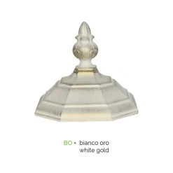 Viadurini Lighting Gartenlampion-Straßenlaterne im Vintage-Stil aus weißem Aluminium, hergestellt in Italien – Dodo