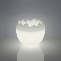 SLIDE Lichtmöbel-Strahlend weißer Eiskübel Kalimera, hergestellt in Italien