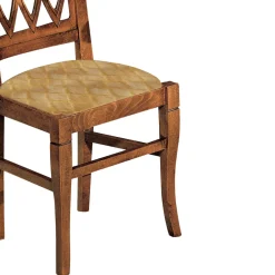 Viadurini Classic Klassische Stühle-Stuhl aus Bassano-Holz und goldenem Barockstoff, hergestellt in Italien – Jasper