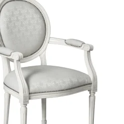 Viadurini Classic Klassische Stühle-Stuhl aus Buche, gepolstert mit Schaumgummi, hergestellt in Italien – Occhio