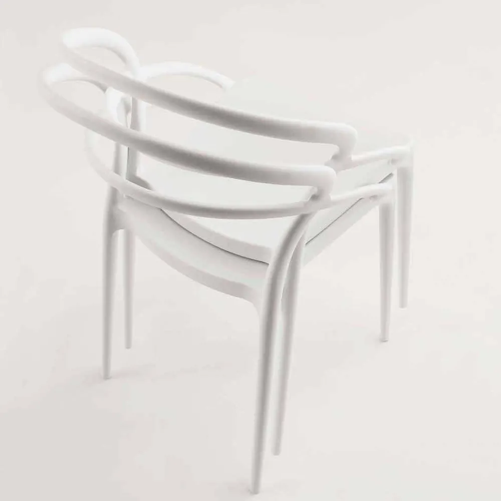 Viadurini Design Stühle-Stuhl aus Polypropylen Pavia, in verschiedenen Farben