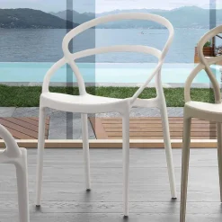 Viadurini Design Stühle-Stuhl aus Polypropylen Pavia, in verschiedenen Farben