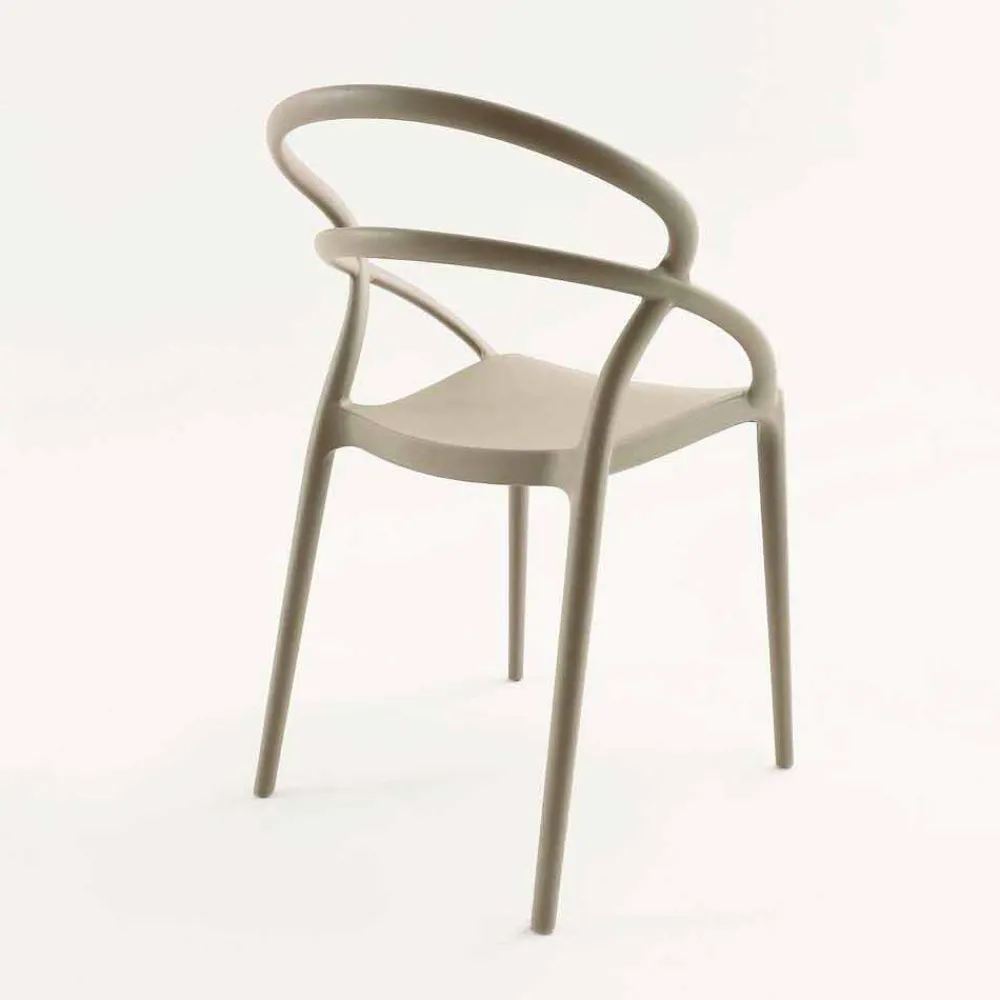 Viadurini Design Stühle-Stuhl aus Polypropylen Pavia, in verschiedenen Farben