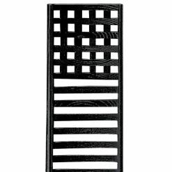 Viadurini Living Moderne Stühle-Stuhl aus schwarz lackierter Esche mit Sitz aus Baumwolle Made in Italy - Merapio