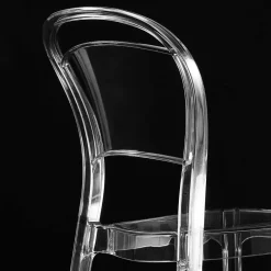 Viadurini Living Moderne Stühle-Stuhl aus transparentem Polycarbonat, modernes Design - Yanis