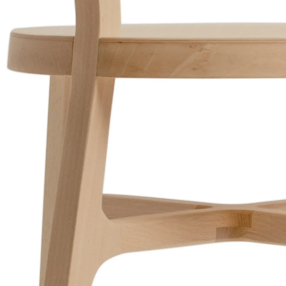 Viadurini Living Klassische Stühle-Stuhl für Küche oder Esszimmer aus massiver Buche Made in Italy - Cima