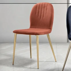 Viadurini Living Moderne Stühle-Stuhl mit Monocoque-Stoffsitz und konischen Beinen Made in Italy - Nezoku