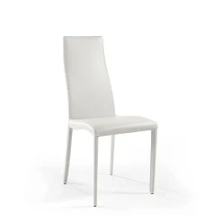 Viadurini Leather Moderne Stühle-Superleichter Aluminiumstuhl gepolstert in Leder oder Rindsleder, 2 Stück - Kreuzfahrt