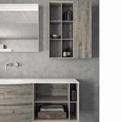 Viadurini Bathroom Badmöbel Hängend-Suspended Design Zusammensetzung, Modernes Design Badmöbel - Callisi5