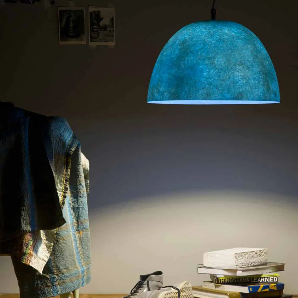 In-es.artdesign Moderne Pendelleuchten-Suspension Design Lampe H2o Colored Nebulite