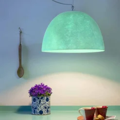 In-es.artdesign Moderne Pendelleuchten-Suspension Design Lampe H2o Colored Nebulite