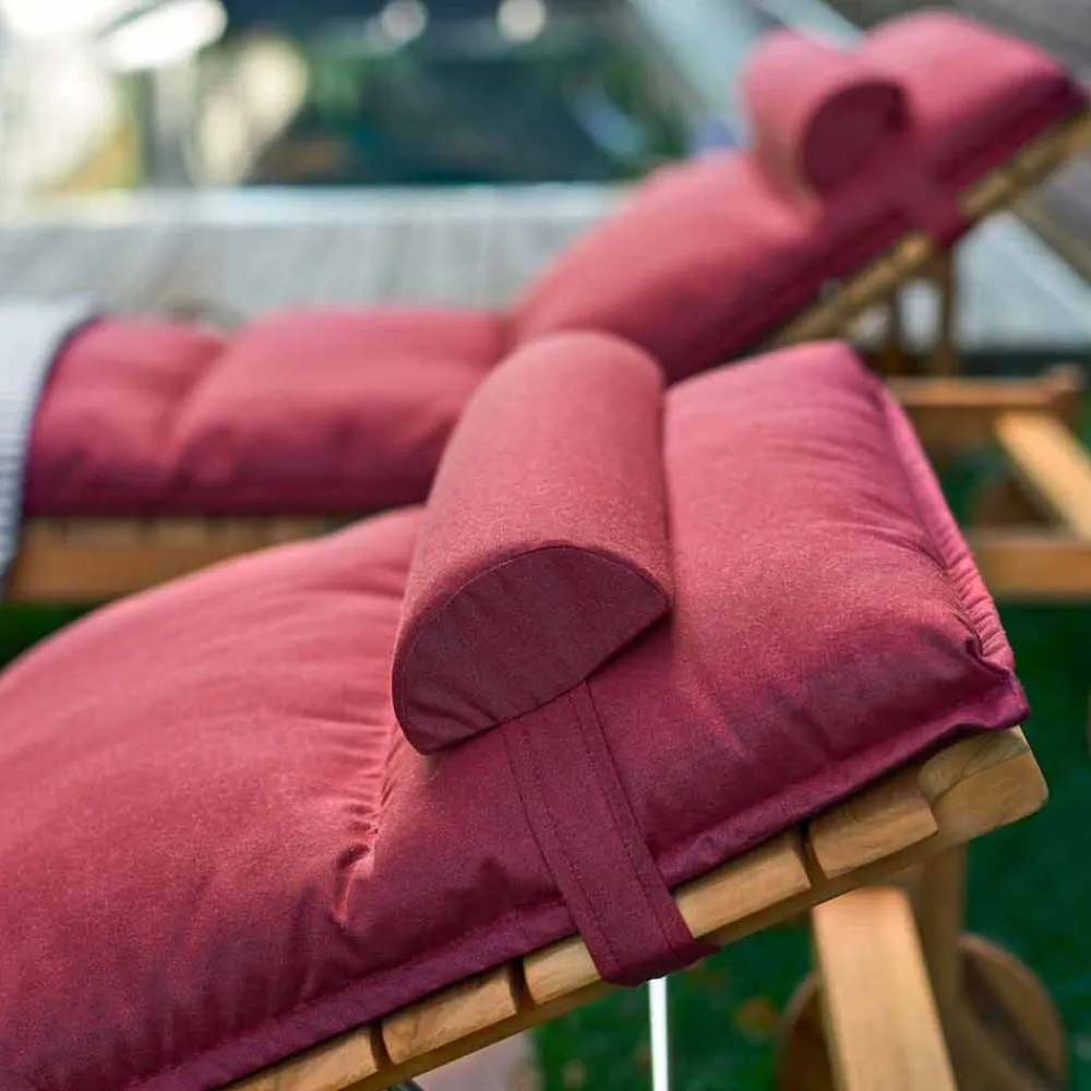 Varaschin Sonnenliegen-Teak Sonnenliege Outdoor mit Rollen Barcode