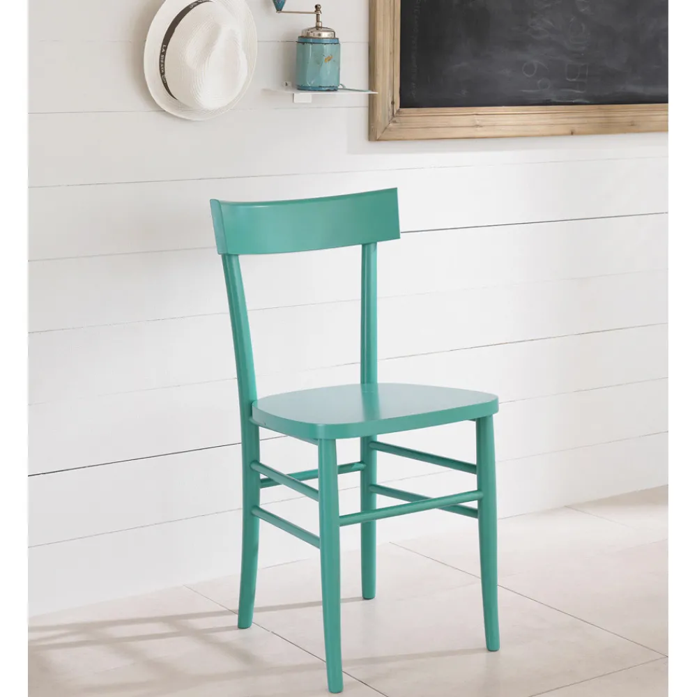 Viadurini Living Moderne Stühle-4-teiliger Stuhl aus Buchenholz in modernem Design - Stella