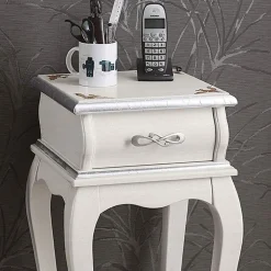 Viadurini Classic Klassische Couchtische-Telefonständer im klassischen Stil aus Holz Made in Italy - Hastings