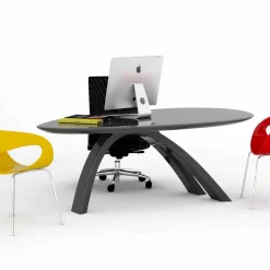Viadurini Design Design Schreibtische-Tisch / Schreibtisch für das Büro in modernem Design Jatz II Made in Italy