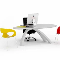 Viadurini Design Design Schreibtische-Tisch / Schreibtisch für das Büro in modernem Design Jatz II Made in Italy