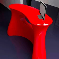 Viadurini Design Design Schreibtische-Tisch Desk Empfang Bob Made in Italy