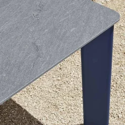 Varaschin Gartentische Fest-Tisch für den Außenbereich HPL oder Keramik Made in Italy - Plinto von