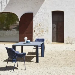 Varaschin Gartentische Fest-Tisch für den Außenbereich HPL oder Keramik Made in Italy - Plinto von