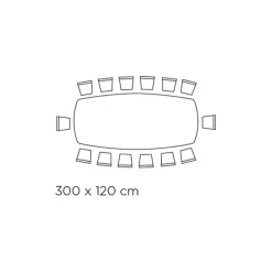 Viadurini Living Esstische-Tisch mit tonnenförmiger Keramikplatte und Stahlsockel Made in Italy - Ezzellino