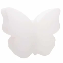 Viadurini Lighting Design Beleuchtung|Designer Stehlampen-Tisch- oder Stehlampe für drinnen oder draußen, weißer Schmetterling - Farfallastar