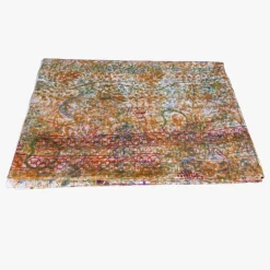 Viadurini by Marchi 1633 Tischdecken-Tischdecke der italienischen Kunst mit Hand Cotton Printed Unique Piece