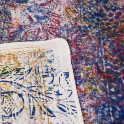 Viadurini by Marchi 1633 Tischdecken-Tischdecke der italienischen Kunst mit Hand Cotton Printed Unique Piece