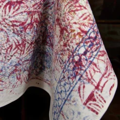 Viadurini by Marchi 1633 Tischdecken-Tischdecke der italienischen Kunst mit Hand Cotton Printed Unique Piece