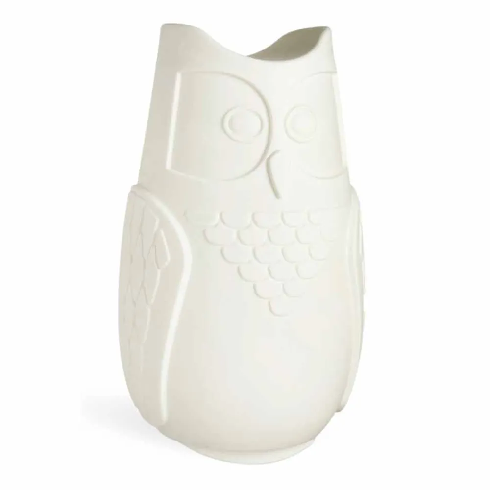 SLIDE Design Tischlampen-Tischfarbene Eulenlampe Bubo, hergestellt in Italien