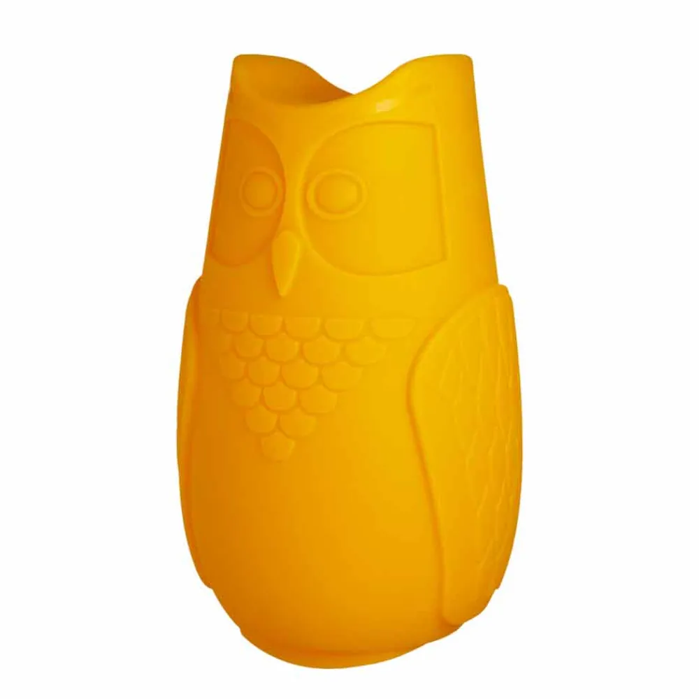 SLIDE Design Tischlampen-Tischfarbene Eulenlampe Bubo, hergestellt in Italien