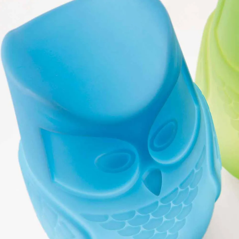 SLIDE Design Tischlampen-Tischfarbene Eulenlampe Bubo, hergestellt in Italien