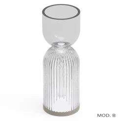 Viadurini Lighting Design Tischlampen-Tischlampe / Vase aus Polymethylmethacrylat in 2 Farben - Lucis