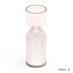 Viadurini Lighting Design Tischlampen-Tischlampe / Vase aus Polymethylmethacrylat in 2 Farben - Lucis