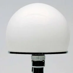 Viadurini Lighting Moderne Tischlampen-Tischlampe aus Glas mit Opalschirm Made in Italy - Dacca