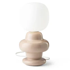 Ferroluce Moderne Tischlampen-Tischlampe aus Keramik und Glas, hergestellt in Italien – Copacabana