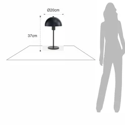 Viadurini Living Moderne Tischlampen-Tischlampe aus lackiertem Stahl in verschiedenen Ausführungen - Giulia