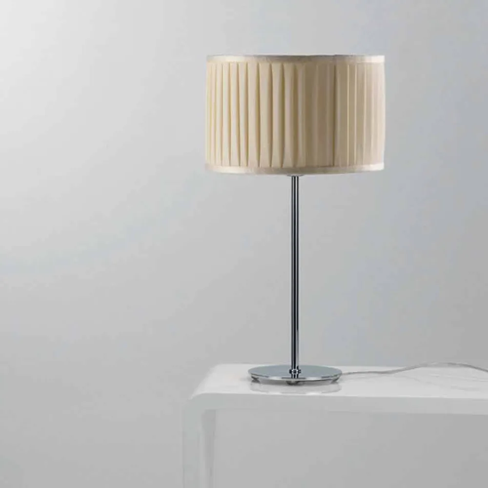 Viadurini by Sideform Moderne Tischlampen-Tischlampe aus Seide in modernem Design Bamboo