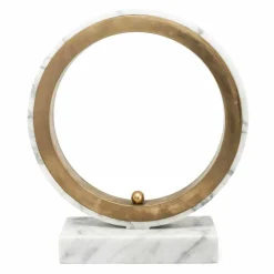 Viadurini Lighting Design Tischlampen-Tischlampe aus weißem Carrara-Marmor und Messing Made in Italy Luxury - Nazife