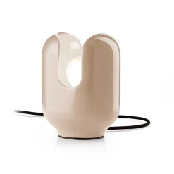 Ferroluce Moderne Tischlampen-Tischlampe im modernen Stil aus Keramik, hergestellt in Italien – Batucada