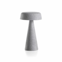 Viadurini Lighting Moderne Tischlampen-Tischlampe mit Struktur aus Polyethylen Hergestellt in Italien - Desmond