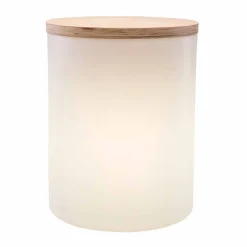 Viadurini Lighting Lichtmöbel-Tischleuchte für Außen- oder Innenausstattung mit LED, Solar oder E27 - Tamburostar